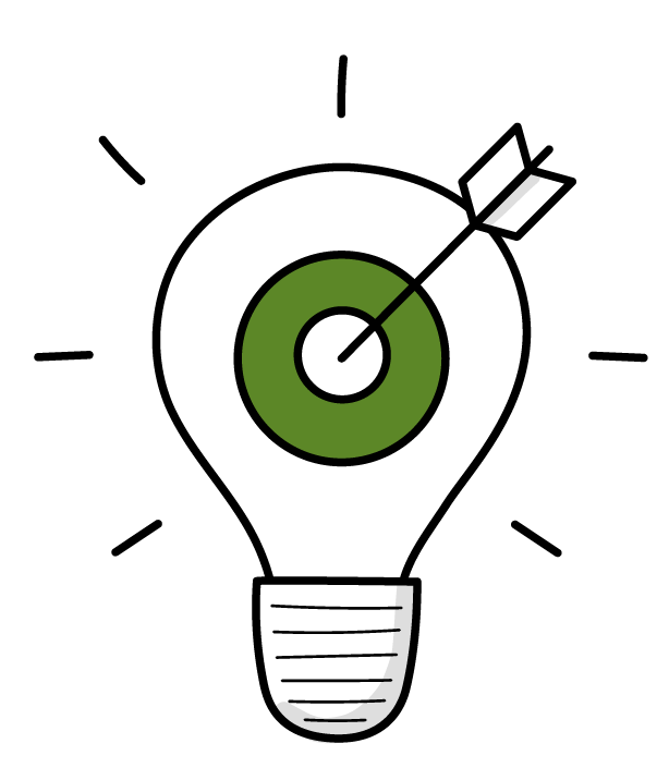 light bulb arrow