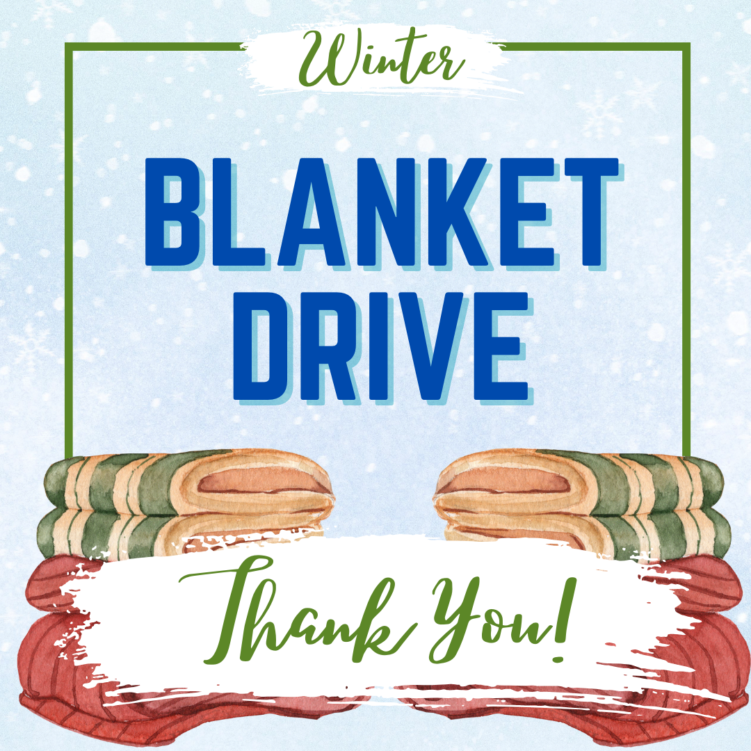 blanket drive - thank you